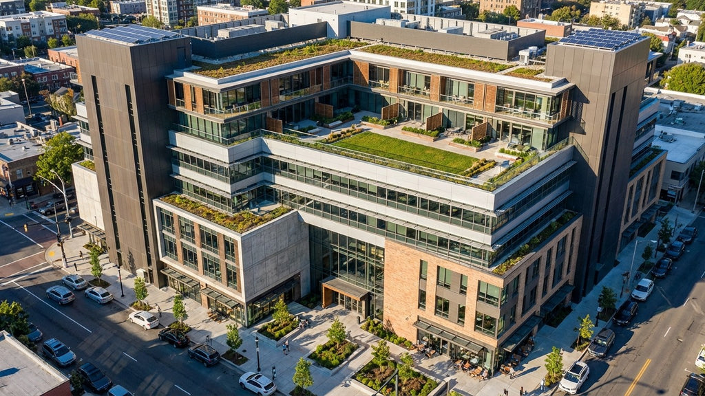 Terraced Mixed-Use Commercial Complex