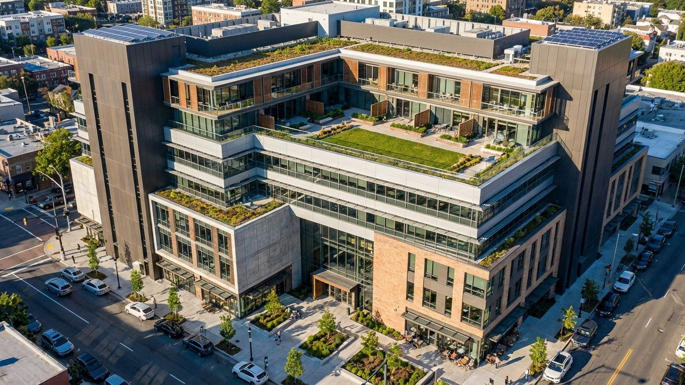 Terraced Mixed-Use Commercial Complex