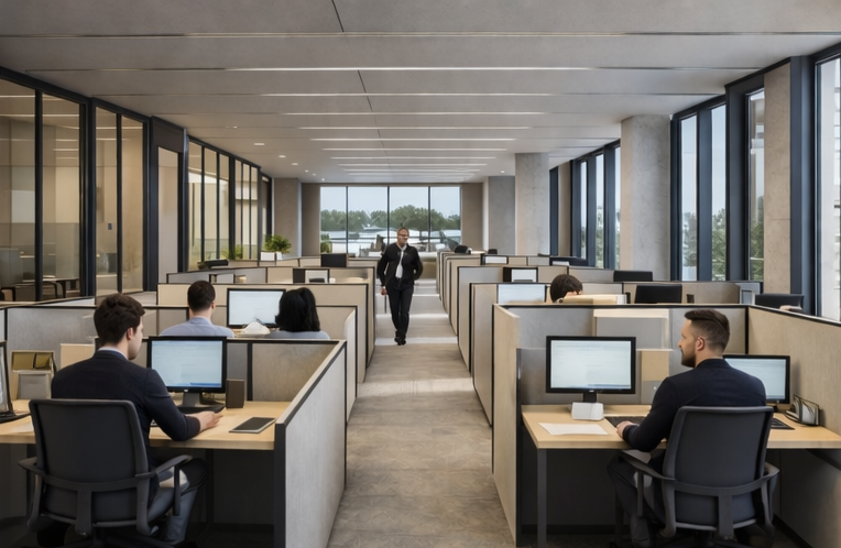 Courtyard Spine Office