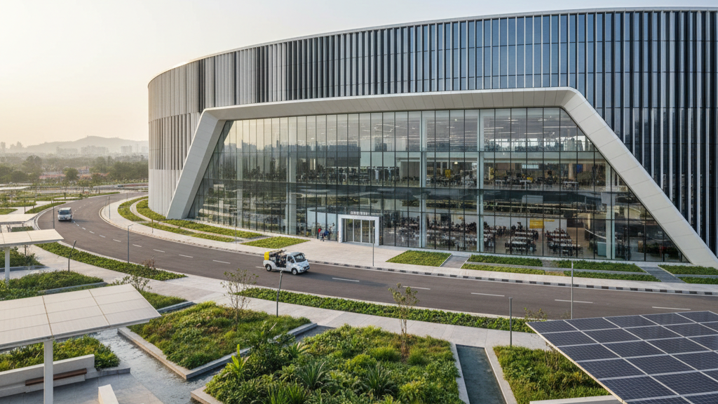 Ovular Semiconductor Manufacturing Campus – Builtattic
