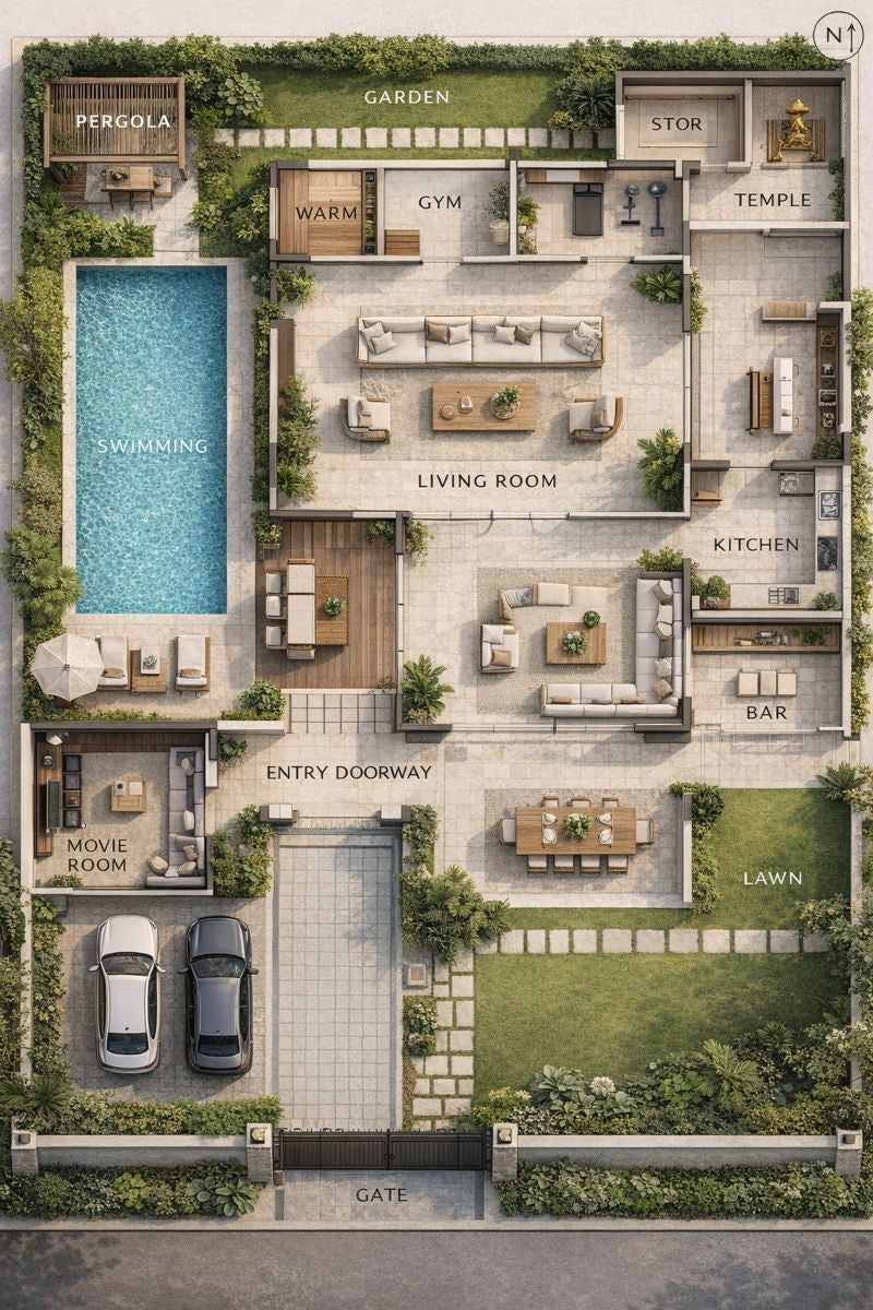 Roman Courtyard Villa