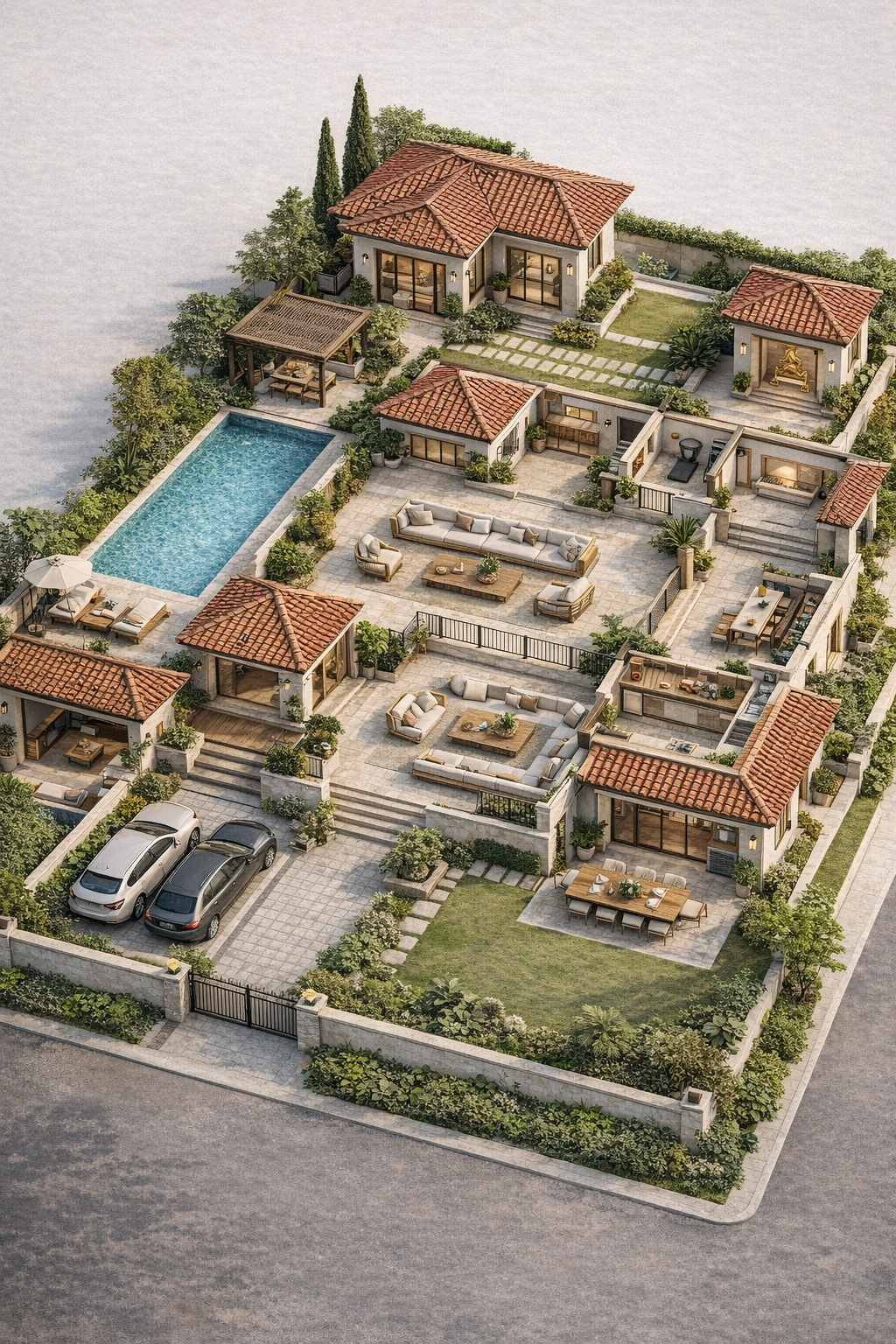 Roman Courtyard Villa